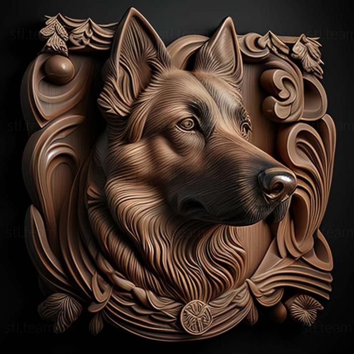 3D model Krashskaya Shepherd dog (STL)